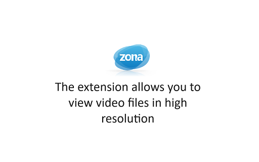 Zona HD  from Chrome web store to be run with OffiDocs Chromium online