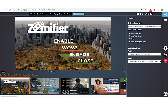 Zoomifier Productivity Suite  from Chrome web store to be run with OffiDocs Chromium online