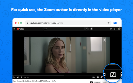 Zoom Video UltraWide Video  from Chrome web store to be run with OffiDocs Chromium online