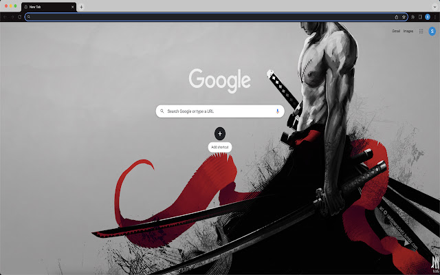 Zoro Black and White Theme  from Chrome web store to be run with OffiDocs Chromium online