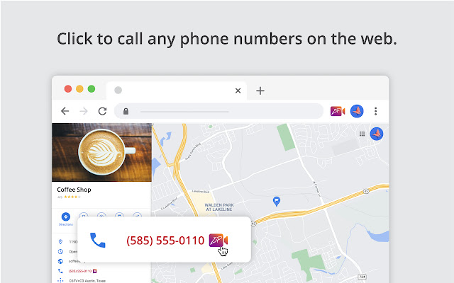 ZP Click 2 Call Automated VRS Dialing  from Chrome web store to be run with OffiDocs Chromium online