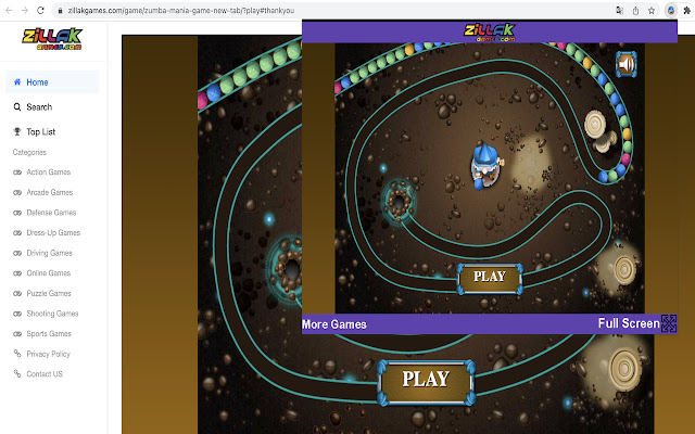 La nueva pestaña del juego Zumba Mania de la tienda web de Chrome se ejecutará con OffiDocs Chromium en línea