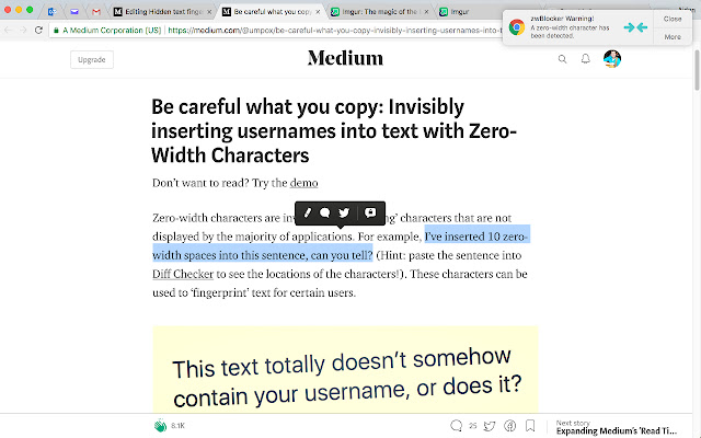 zwBlocker  from Chrome web store to be run with OffiDocs Chromium online