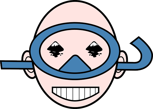 Free download Scuba Goggles Gear - Free vector graphic on Pixabay free illustration to be edited with GIMP free online image editor