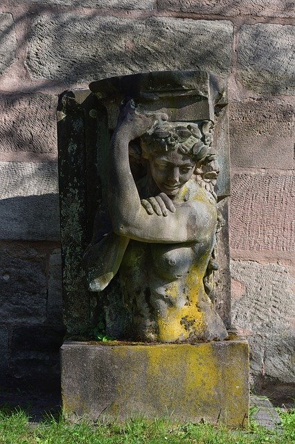 Free download Sculpture Art Stone Figure -  free photo or picture to be edited with GIMP online image editor