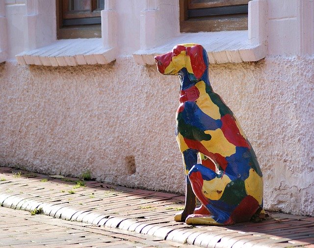 Free download Sculpture Dog Figure -  free free photo or picture to be edited with GIMP online image editor