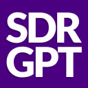 SDR GPT  screen for extension Chrome web store in OffiDocs Chromium