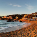 Sea and golden sand  screen for extension Chrome web store in OffiDocs Chromium