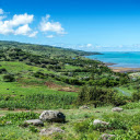Sea and green meadows  screen for extension Chrome web store in OffiDocs Chromium