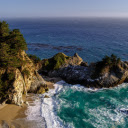 Sea and mountains  screen for extension Chrome web store in OffiDocs Chromium