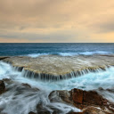 sea ​​and rocky outcrop  screen for extension Chrome web store in OffiDocs Chromium