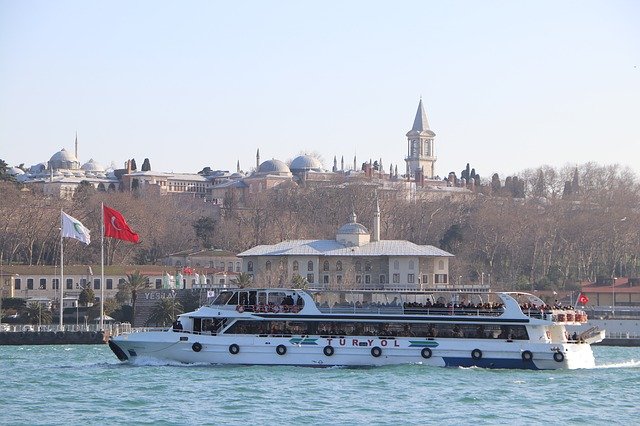 تحميل مجاني sea boat v topkapi palace صورة مجانية ليتم تحريرها باستخدام محرر الصور المجاني على الإنترنت GIMP