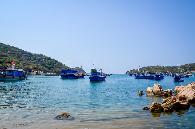 Téléchargement gratuit d'une image gratuite de paysage de côte de mer nature vietnam à modifier avec l'éditeur d'images en ligne gratuit GIMP