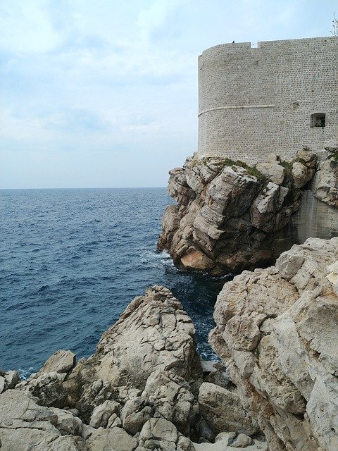 دانلود رایگان Sea Dubrovnik Croatia Adriatic - عکس یا تصویر رایگان برای ویرایش با ویرایشگر تصویر آنلاین GIMP