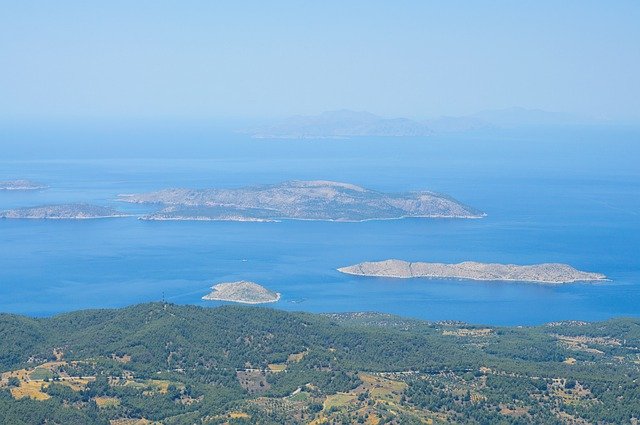 무료 다운로드 바다 그리스 섬 - 무료 사진 또는 김프 온라인 이미지 편집기로 편집할 수 있는 사진