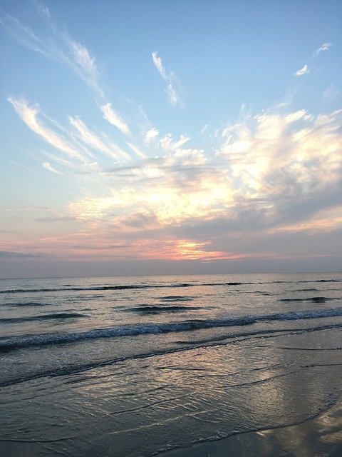 Template Photo Sea Island Sunset -  for OffiDocs