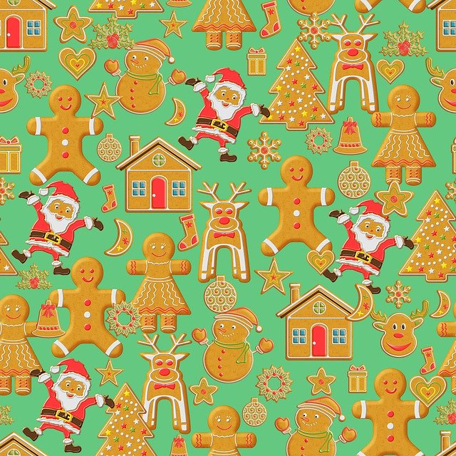 Template Photo Seamless Pattern Christmas -  for OffiDocs
