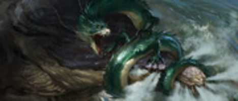 Free download Sea Monster - Fantasy Artwork free photo or picture to be edited with GIMP online image editor
