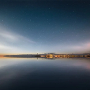 SEA NIGHT LANDSCAPE THEME  screen for extension Chrome web store in OffiDocs Chromium