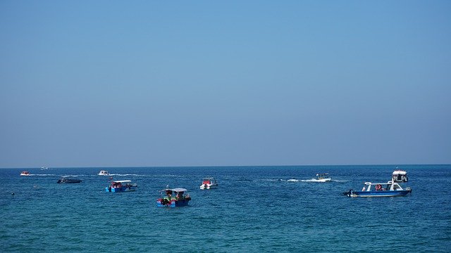 Free download Sea Ocean Boats -  free photo or picture to be edited with GIMP online image editor