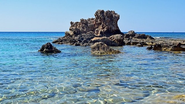 Free download sea rock nature coast water free picture to be edited with GIMP free online image editor