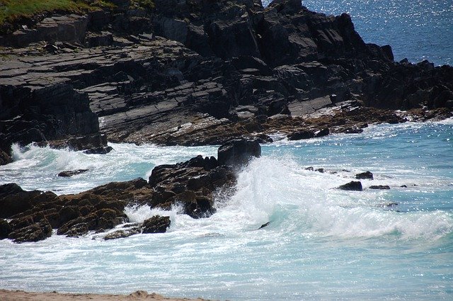 הורדה חינם Sea Rock Water - תמונה או תמונה בחינם לעריכה עם עורך התמונות המקוון GIMP