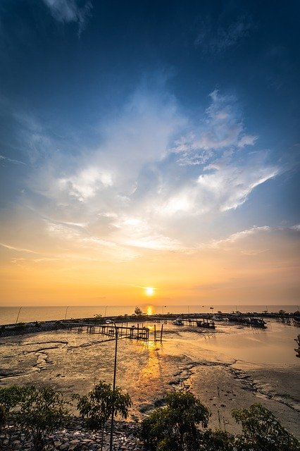 Скачать бесплатно Sea Seaside Sunset - бесплатное фото или изображение для редактирования с помощью онлайн-редактора изображений GIMP