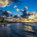 Seashore During Dusk  screen for extension Chrome web store in OffiDocs Chromium