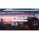 seaside village  screen for extension Chrome web store in OffiDocs Chromium