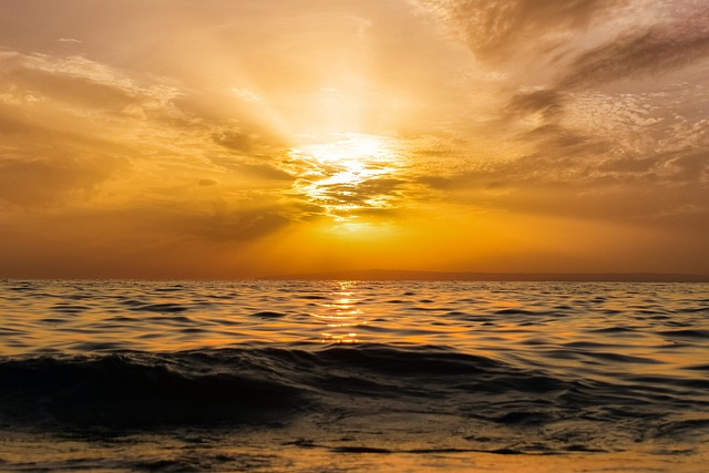 Téléchargement gratuit mer ciel coucher de soleil paysage marin océan image gratuite à éditer avec l'éditeur d'images en ligne gratuit GIMP