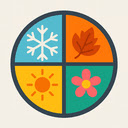 Seasonscape  screen for extension Chrome web store in OffiDocs Chromium