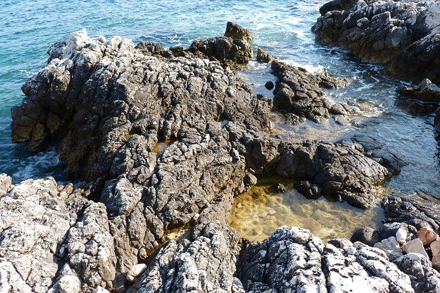 Muat turun percuma templat foto percuma Sea Stones Rocks untuk diedit dengan editor imej dalam talian GIMP