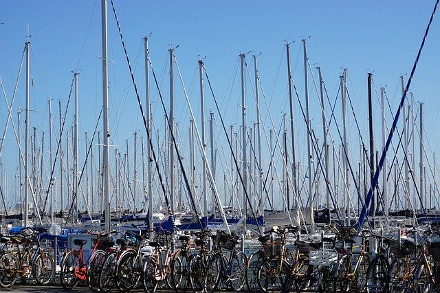 Free download Sea Vela Bicycle -  free photo or picture to be edited with GIMP online image editor