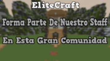 Free download Se Busca Staff EliteCraft free photo or picture to be edited with GIMP online image editor