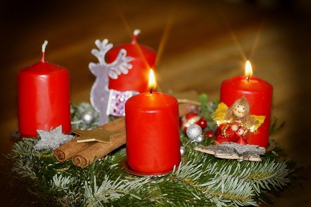 Free download Second Advent Wreath -  free photo or picture to be edited with GIMP online image editor