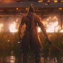 Sekiro Amidst the Flames 4K Wallpaper  screen for extension Chrome web store in OffiDocs Chromium