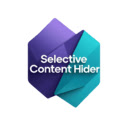 Selective Content Hider  screen for extension Chrome web store in OffiDocs Chromium