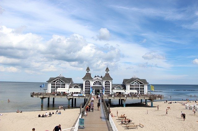 Unduh gratis Sellin Rügen Island Sea - foto atau gambar gratis untuk diedit dengan editor gambar online GIMP