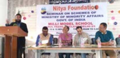 Free download Seminar On Minority Affairs By Nitya Foundation free photo or picture to be edited with GIMP online image editor
