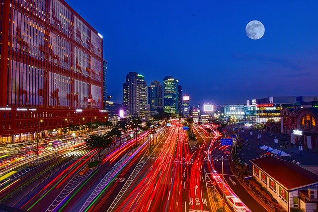 Free picture Seoul South Korea Night View -  to be edited by GIMP free image editor by OffiDocs