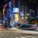Seoul street night live wallpaper  screen for extension Chrome web store in OffiDocs Chromium