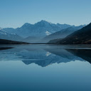 serene lake with distant snow covered mountains  screen for extension Chrome web store in OffiDocs Chromium