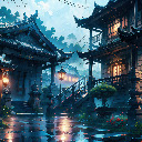 Serenity in the Rain  screen for extension Chrome web store in OffiDocs Chromium