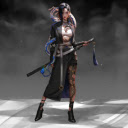 Serpent Samurai Fantasy Girl Live Wallpaper  screen for extension Chrome web store in OffiDocs Chromium