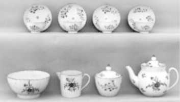 Free download Set of four cups and saucers (part of a set) free photo or picture to be edited with GIMP online image editor