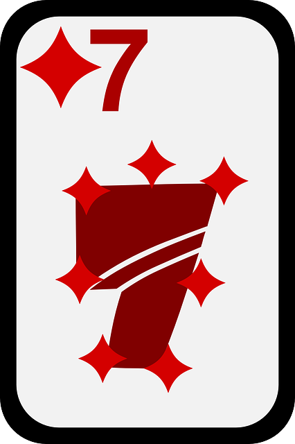 Free download Seven Card Game - Free vector graphic on Pixabay free illustration to be edited with GIMP free online image editor