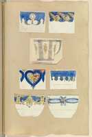 Free download Seven Designs for Decorated Cups free photo or picture to be edited with GIMP online image editor