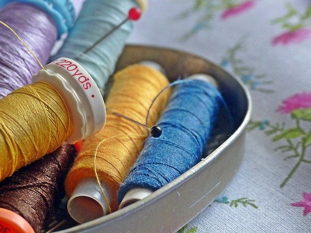 Free download Sewing Thread Sew Yarn -  free photo or picture to be edited with GIMP online image editor