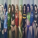 Sexy Super Heros  screen for extension Chrome web store in OffiDocs Chromium