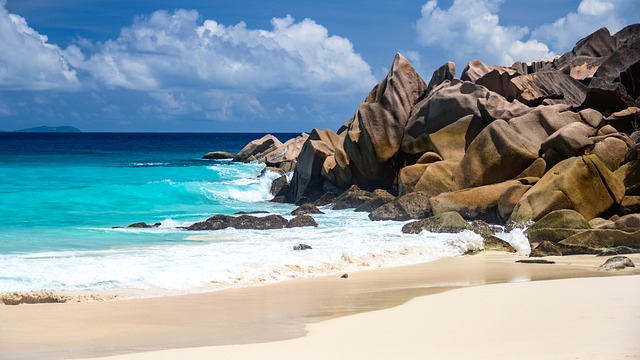 Free download seychelles sea la digue vacation free picture to be edited with GIMP free online image editor